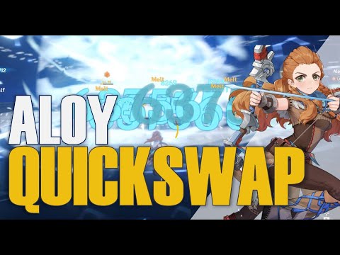 Quickswap Aloy Showcase | Melt Aloy & Freeze Aloy Team Comps | Burst Support