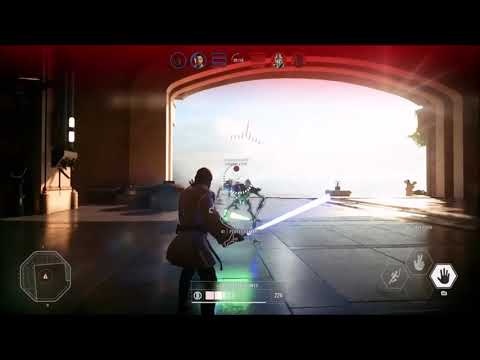 Obi-Wan Kenobi vs General Grievous in Star Wars Battlefront II - ROUND 2