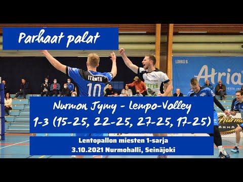 Parhaat palat: Jymy - Lempo-Volley miesten 1-sarja 3.10.2021