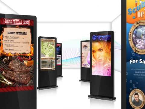 Wall Mount Information Kiosk