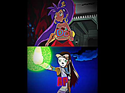 Shantae vs Starfire (TT 2003) #shantaehalfgeniehero #starfire #shantae #edit