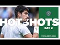 Fantastic Shots From The Championships | Hot Shots Day 2 | Wimbledon 2023