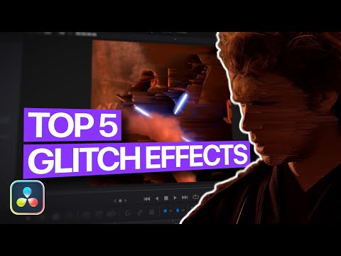 Top 5 Viral GLITCH EFFECTS for DaVinci Resolve