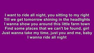 RIDE ALL NIGHT KARAOKE JASON ALDEAN