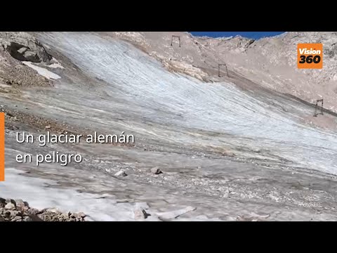Un glaciar alemán en peligro