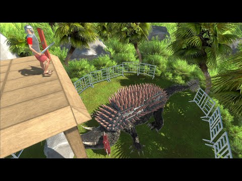 DON'T FALL DOWN ON THE LIZZIE RAMPAGE - Animal Revolt Battle Simulator