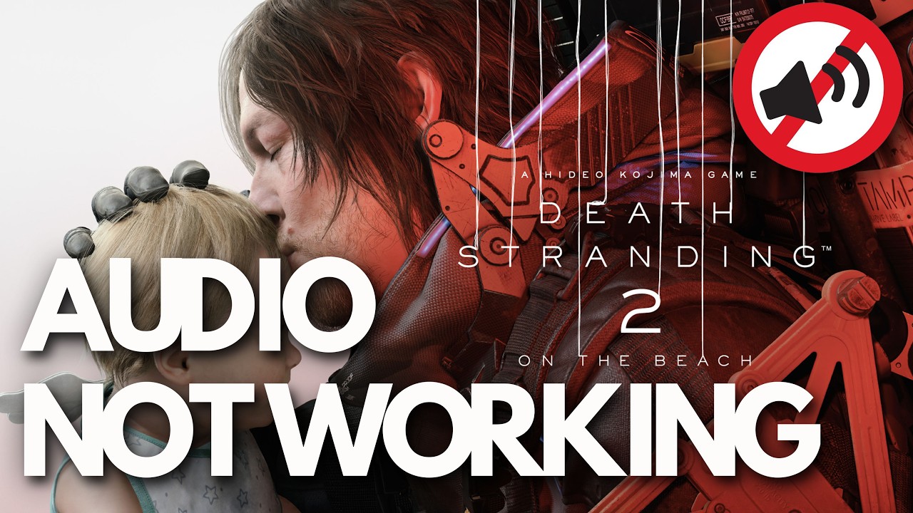 Death Stranding 2 On the Beach: Fix Sound Not Working, Crackling, Distorted, Popping Audio on PC✅🎧