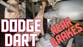 How to replace the rear brake pads on a 2013 Dodge Dart