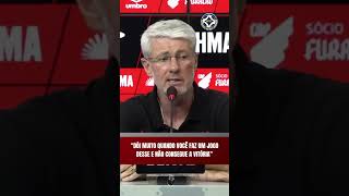 Odair Hellmann vê derrota injusta do Athletico para o Corinthians #athleticoparanaense #cap
