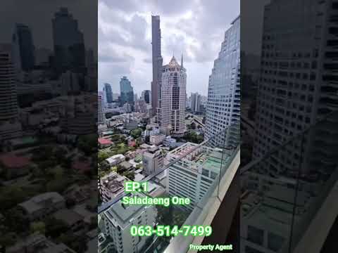 🌆 Luxury 2BR in the heart of Silom - Saladaeng | Full city view, only 35 million baht, big room, hard to find! 2 bedrooms, 2 bathrooms, 113 sq m, Prime CBD location. – รูปที่ 2