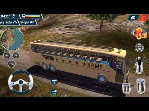 Offroad Army Bus Simulator | Android Gameplay