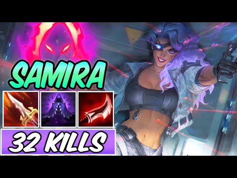*NEW CHAMPION AMAZING SAMIRA MID GAMEPLAY* LETHALITY DH | Build & Runes | 73k DMG -League of Legends