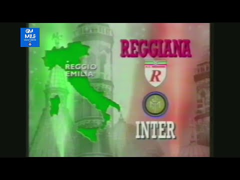 1996-97 (14^ - 22-12-1996) Reggiana-INTER 1-1 [Pacheco,Djorkaeff] Short HLTS Channel4 UK