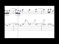 Larger Than Life solo TAB