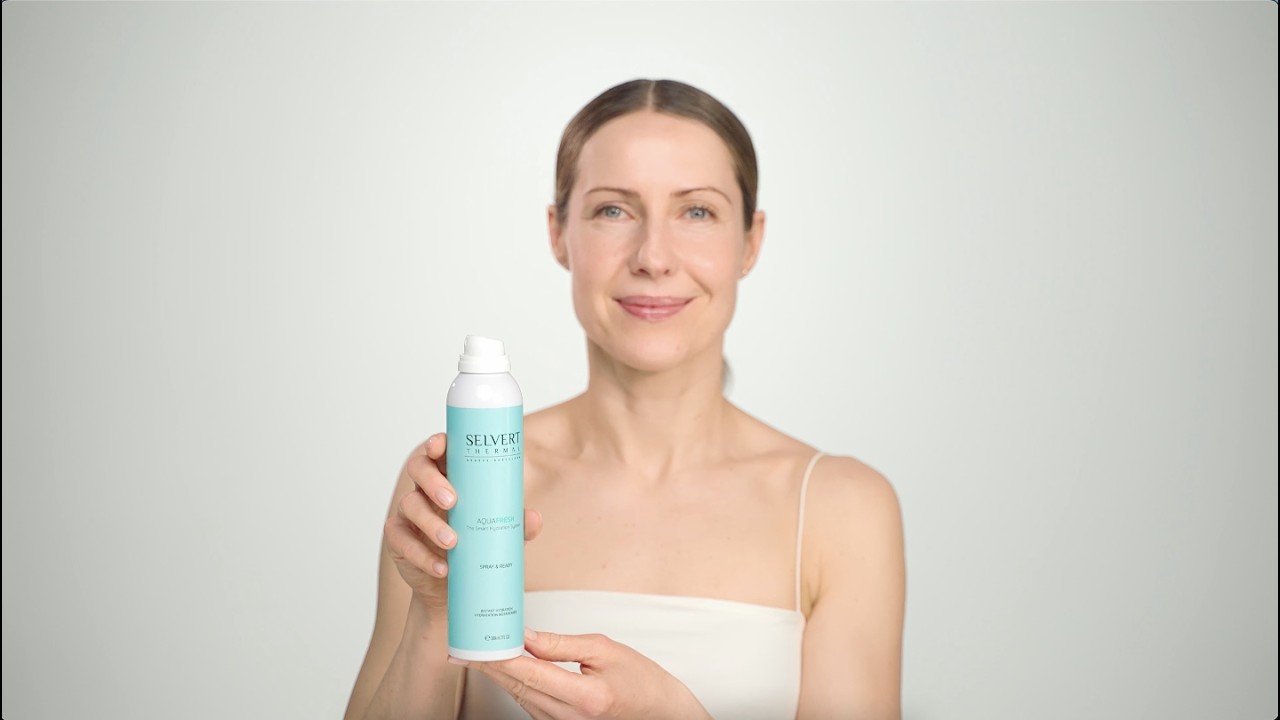 Selvert Thermal Aquafresh Spray & Ready Odświeżająco - nawadniająca pianka do ciała rozpyl i gotowe 200 ml - VIDEO