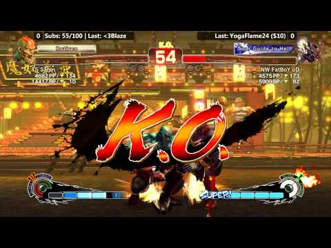 USF4 After Hours Ep. 51 - TS Sabin vs NW Fatboy [720p/60fps]