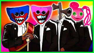 Download lagu Kissy Missy & Huggy Wuggy & Mommy Long Legs & Siren Head - Coffin Dance Meme Cover mp3