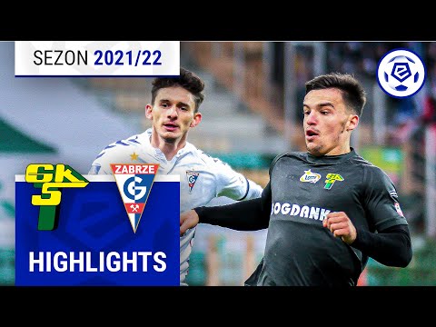 Górnik Łęczna - Górnik Zabrze 1:2 | SKRÓT | Ekstraklasa 2021/22 | 16. Kolejka
