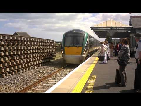 Intercity arrives into Wexford station