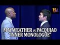 Inner Monologue - Mayweather vs Pacquiao Stare ...
