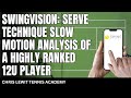 SwingVision: Serve Technique Slow Motion Analysis of a Highly Ranked 12U Player