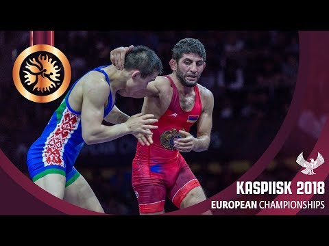BRONZE FS - 57 kg: M. JABURYAN (ARM) v. U. ANDREYEU (BLR)