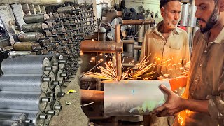 How Exhaust Muffler are made with Mattel sheets || Manufacturing Exhaust silencers |