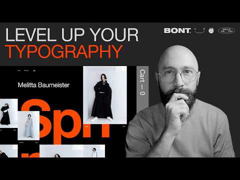 Miniatura del vídeo 10 ADVANCED tips to improve your typography in Web Design