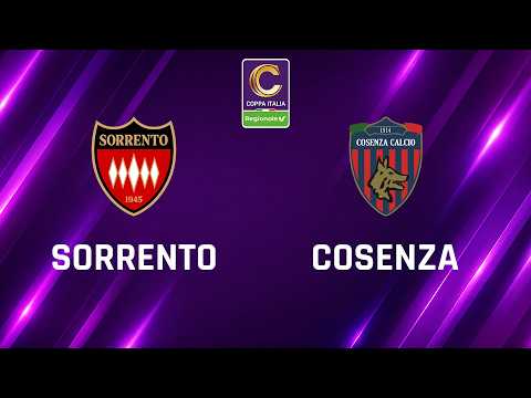 Sorrento - Cosenza 1-0 | Coppa Italia Serie C Regionale | Gli Highlights