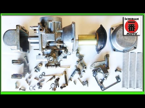 How to Clean and Rebuild a Motorcycle Carburetor