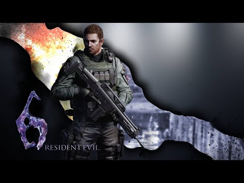 Resident Evil 6 Прохождение с комментариями на русском (Крис) Аварийнвй путь Выхода. Финал. Часть 10