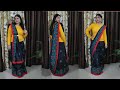 How To Drape Saree In Winter Wedding Guest Saree Draping Swati Dash