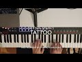 Jordin Sparks - Tattoo (Instrumental Piano Karaoke)
