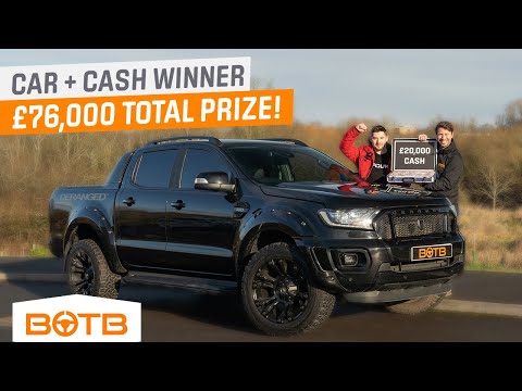 Modified Monster! Scott Barnes BOTB Midweek Car Winner – New Deranged Ranger Blackout + £20k
