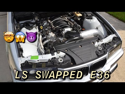 LS swap into BMW E36 — PMC Motorsport swap kit installation