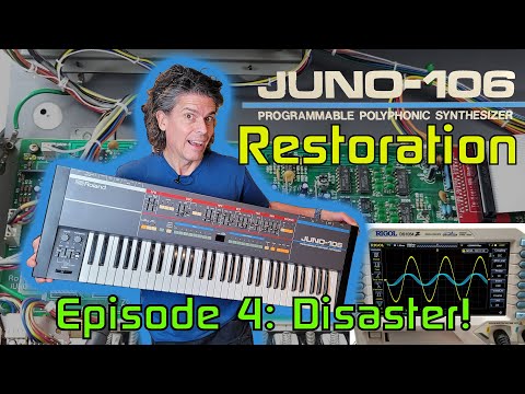 Repairing & Restoring a Roland Juno-106 to Better Than new! Episode 4: Controls, Calibration/Testing