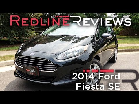 2014 Ford Fiesta SE Review, Walkaround, Exhaust, & Test Drive