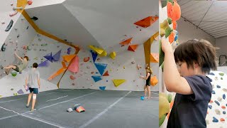 ニュージーランドでボルダリング/5歳初心者【海外生活】