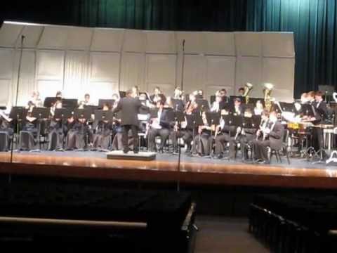 Gallant Seventh John Philip Sousa -- Cy Woods HS Symphonic Band 3-25-13