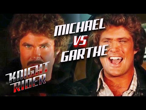 Michael VS Garthe: Best Scenes | Knight Rider