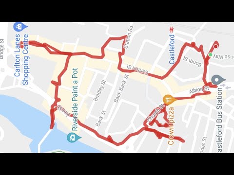 Lets Walk Round Castleford 2021 ( Hidden Church and awesome railway station pub )