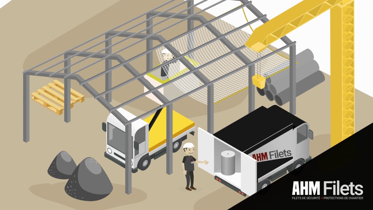 AHM FILETS POSE DE FILETS DE SECURITE