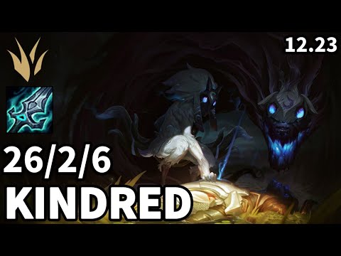 Kindred Jungle vs Dr. Mundo - EUW Master | Patch 12.23