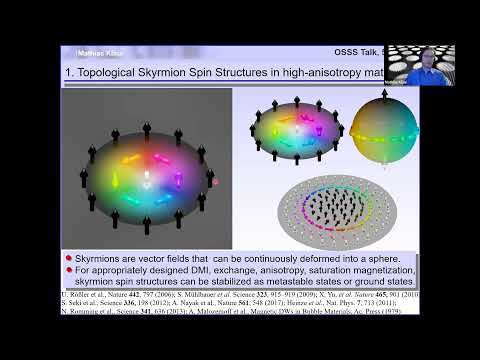 Online Spintronics Seminar #86: Mathias Kläui