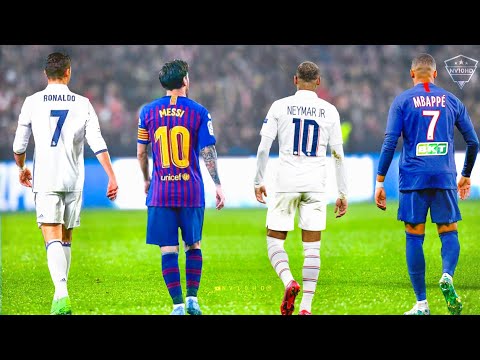 Neymar vs Cristiano Ronaldo vs Messi vs Mbappe● Top 10 Skills |HD