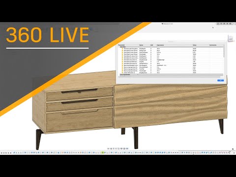 360 Live: Fusion 360 and Furniture Design: Parameters for Production
