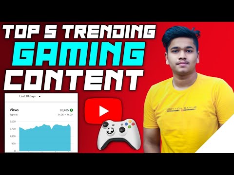 Top 5 Trending Gaming Topic in 2021 || Trending Gaming Content || How To Get Gaming Content ||