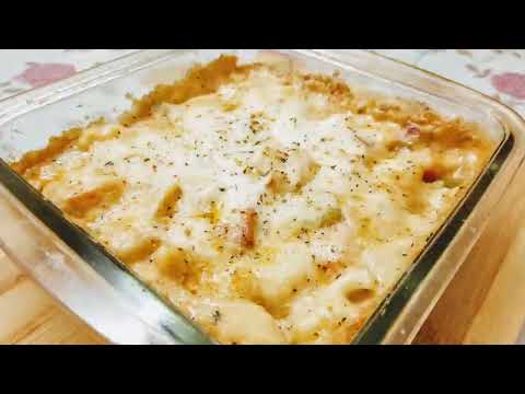 VEGETABLE  AU GRATIN | baked vegetables in white sauce | veg au gratin recipe | cheesy baked veggies