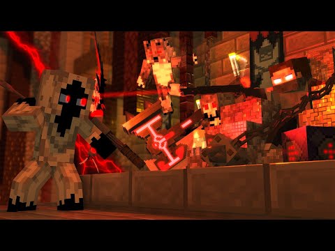 "In The End" - Minecraft Animation - Herobrine Vs Entity 303 [Part 4]