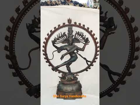 Bronze Antique 4.5 Feet Nataraja Dancing Shiva Statue
